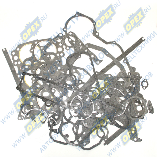 12-39-200 РМК прокладок (ДВС) двигателя ММЗ Д-260; (полный) паронит Techno Drive